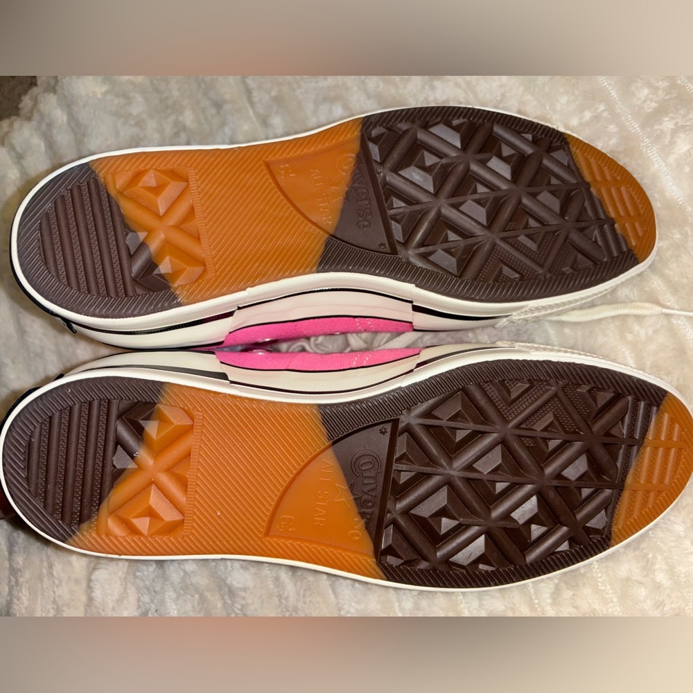 Hightop pink platform converse - Picture 6 of 7